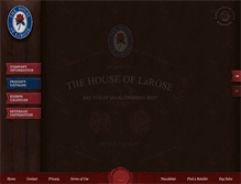 Tablet Screenshot of houseoflarose.com
